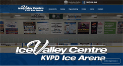 Desktop Screenshot of icevalleycentre.com
